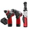Acdelco G12 K11 Combo 3/8" BLDC Ratchet, Drill Driver, Impact Driver ARW12103-K11 - alternate 1